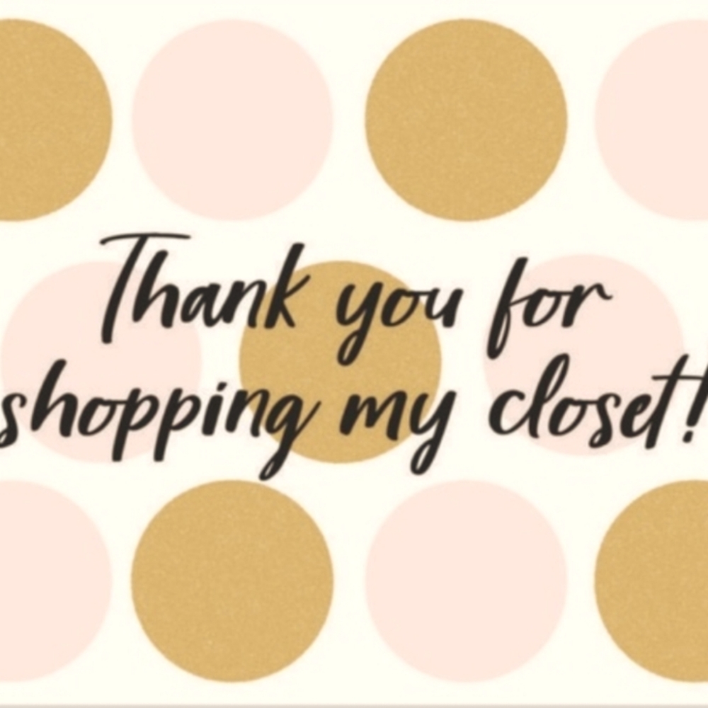 THANK YOU FOR STOPPING BY GIGI'S‎ CLOSET